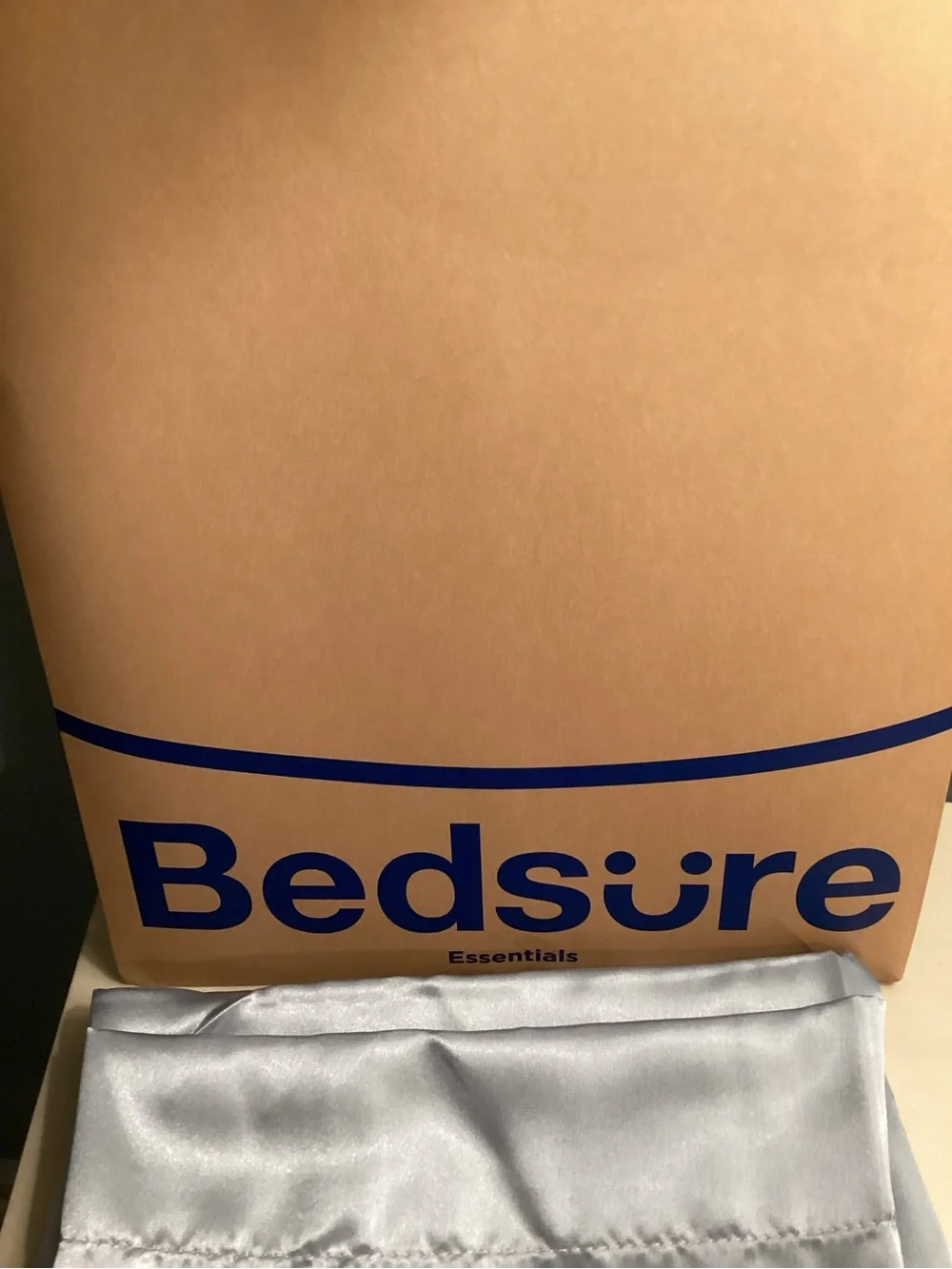 Bedsure Silver Satin Pillowcase - Essentials